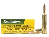 Remington 6mm Remington 100gr