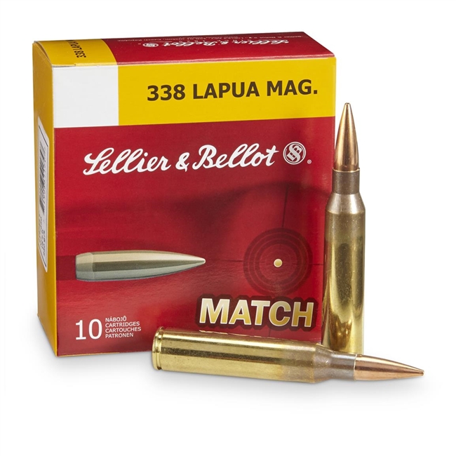 Sellier & Bellot 338 Lapua 250gr