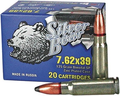 Silver Bear 7.62x39 123gr