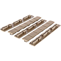 Trinity Force MNRKS Universal Keymod/MLok Rail Cover (Tan)