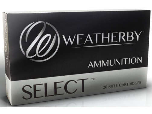 Weatherby Select Ammunition 257 Weatherby Magnum 100 Grain