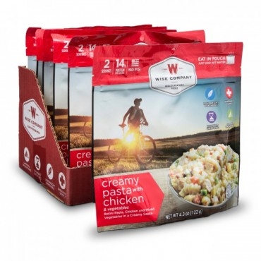 Wise Co. Creamy Pasta and Vegetables w/ Chicken 6pk