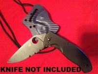 Custom Spyderco Tenacious Kydex Auto-Sheath