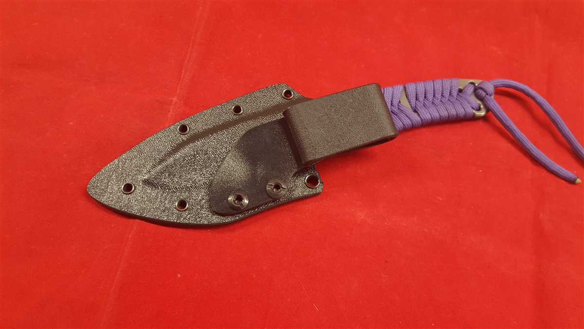 Custom Gerber Bear Grylls Paracord knife kydex sheath