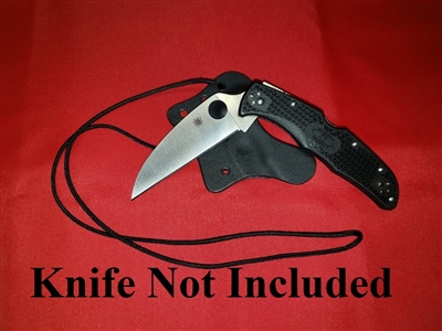 Custom Spyderco  Endura Wharncliff Kydex Sheath Only