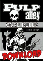 001-DC - PULP ALLEY CORE RULES: 2ND EDITION (DOWNLOAD)