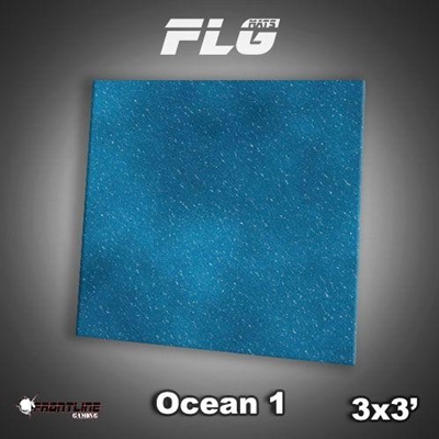 FLG-BDL3X3 Game Mat: 3'x3' - Ocean
