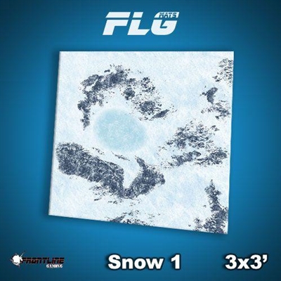 FLG-BDL3X3 Game Mat: 3'x3' - Snow