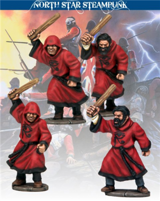 N-SP022 - Cultists with Clubs (4)