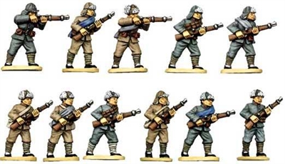 C-BU02 - Chinese Infantry in Fur Caps (10)