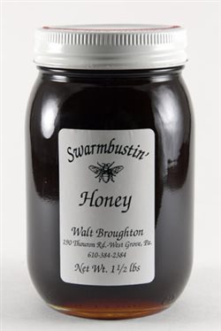 Fall Wildflower Honey - 1.5 lb. Pint