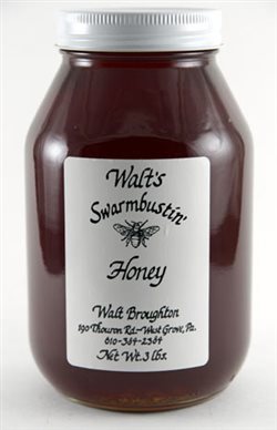 Fall Wildflower Honey - 3 lb. Quart