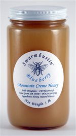 Blueberry Mountain Creme Honey - 1 lb.