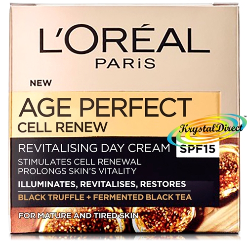 Loreal Age Perfect Cell Renew Revitalising SPF15 Day Face Cream 50ml