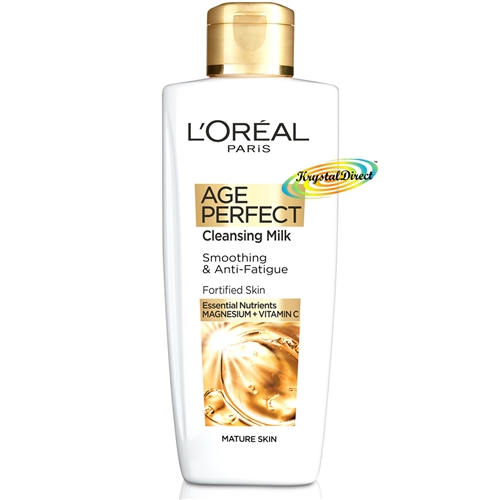 Loreal Age Perfect Smoothing & Anti Fatigue Vitamin C Cleansing Milk 200ml
