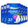 Always Classic 3D Protection (Size 3) Night Sanitary Protection 48 Pads