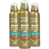 3x Garnier Ambre Solaire Natural Bronzer Quick Drying Dark Self Tan Body Mist 150ml