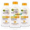 3x Garnier Ambre Solaire High SPF 30 Protection Milk Lotion Ultra Hydrating 200ml