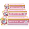 3x Arm & Hammer Daily Baking Soda Toothpaste Sensitive Teeth Care 125g