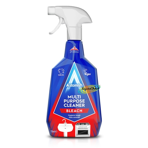 Astonish Multi Purpose Cleaner Bleach Hygienic Tough Stain Remover 750ml