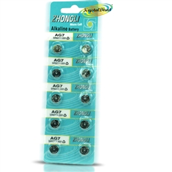 Zhongli Alkaline Button Cell Batteries 10 AG7- SR927/1.55V