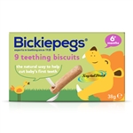 Bickiepegs Natural Teething Biscuits for Babies 38g