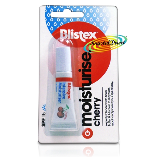 Blistex Intensive Moisturiser CHERRY Hydrating SPF15 Lip Balm 6ml Shea Butter