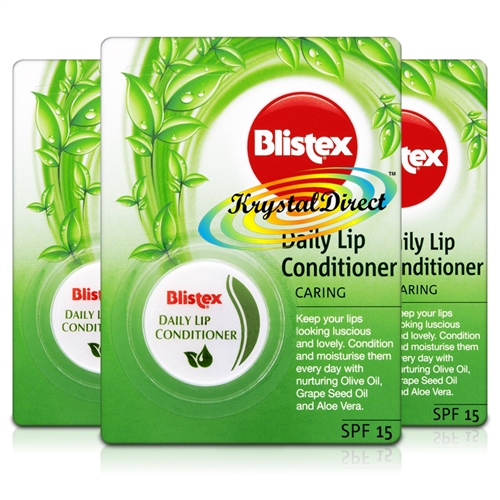 3x Blistex Daily Lip Conditioner SPF15 7ml
