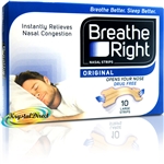 Breathe Right Nasal Strips TAN 10 LARGE