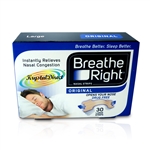 Breathe Right Nasal Strips TAN ORIGINAL 30 LARGE