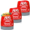 3x Brylcreem Original Light Glossy Hold Hair Styling Cream 250ml With Protein