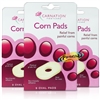 3x Carnation Adhesive Oval Felt Corn 9 Pads Foot Corn Pressure Pain Relief