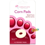 Carnation Corn 12 Round Pads Relief From Painful Corns Ideal For Toes
