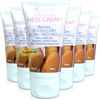 6x Carnation Heel Cream Rehydrates Dry Skin Restores Cracked Heels 50ml