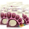 3x Carnation Foot Care Double Cushion Comfort Foam Insoles 1 Pair All Day Comfort