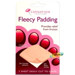 Carnation Soft Fleecy Padding Foot Pressure Friction Pain Relief