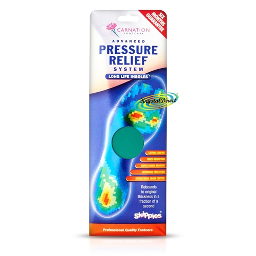 Carnation Advanced Pressure Relief System Long Life Insoles