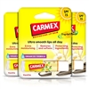 3x Carmex Classic Vanilla Click Stick Ultra Moisturising Dry & Chapped Lip Balm