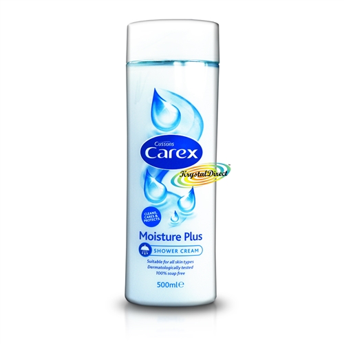 Carex Moisture Plus Soap Free Shower Cream 500ml for Sensitive Skin