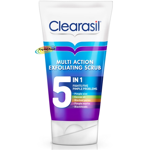 Clearasil Multi Action Exfoliating 5 In 1 Face Scrub 150ml