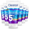 6x Clearasil Multi Action Exfoliating 5 In 1 Face Scrub 150ml