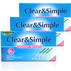 3x Clear & Simple Single Early Result Pregnancy Test 3 Strips