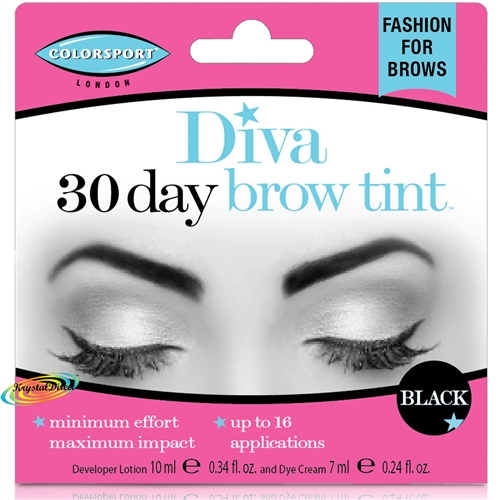 Colorsport Diva 30 Day Brow Tint BLACK