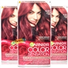 3x Garnier Color Sensation 6.60 Intense Ruby Permanent Hair Colour Cream Dye