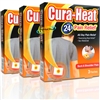 3x Cura Heat Pads Back & Shoulder 3 Heat Patches 24H Warm Pain Relief