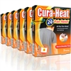 6x Cura Heat Pads Back & Shoulder 3 Heat Patches 24H Warm Pain Relief