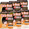 6x Cura Heat Pads Neck & Shoulder Direct to Skin 3 Patches 16H Warm Pain Relief