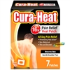 Cura Heat Back & Shoulder 7 Direct to Skin Heat Patches 16H Warm Pain Relief