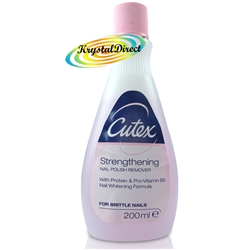 Cutex Strengthening Nail Polish Varnish Remover For Brittle Nails 200ml