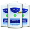 3x Cuticura Mildly Medicated Talcum Powder with Skin Soothing Allantoin 250g